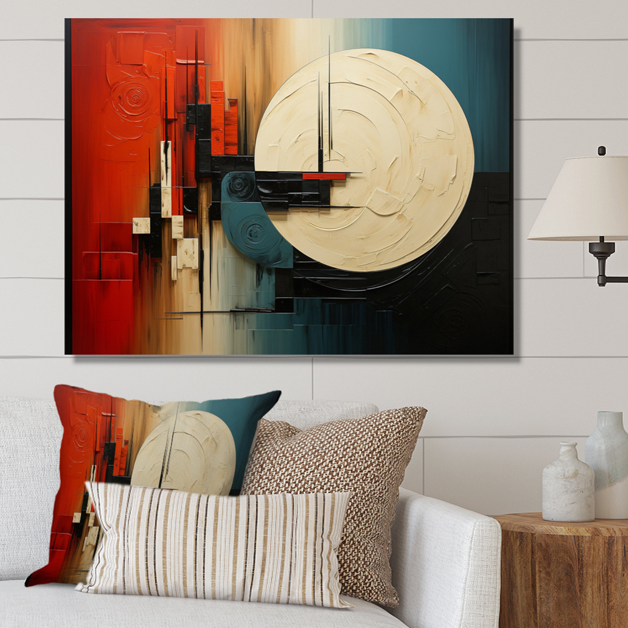 Wrought Studio™ Asian Art Harmonious Balance I Framed On Canvas Print